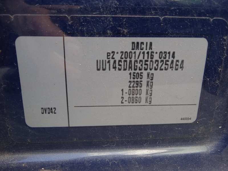 dacia logan del año 2014