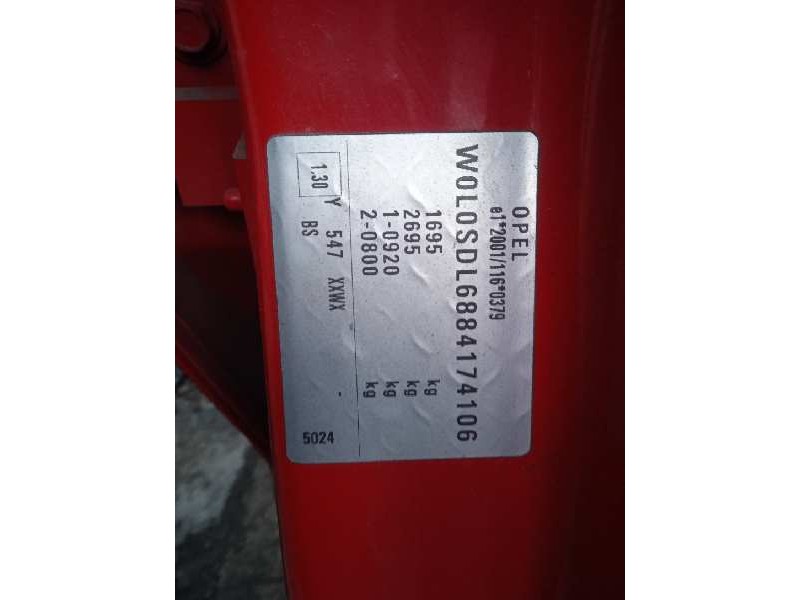 opel corsa d del año 2008