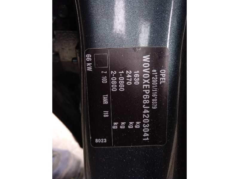 opel corsa e del año 2018