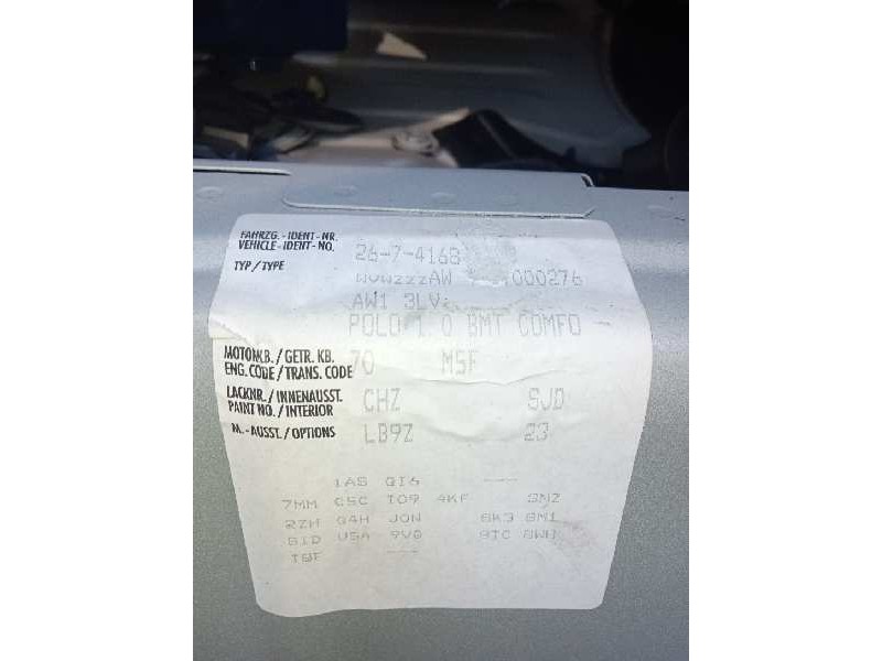 volkswagen polo del año 2020