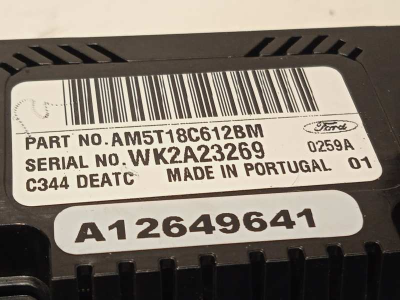 Recambio de mando climatizador para ford c-max trend referencia OEM IAM AM5T18C612BM  1866943