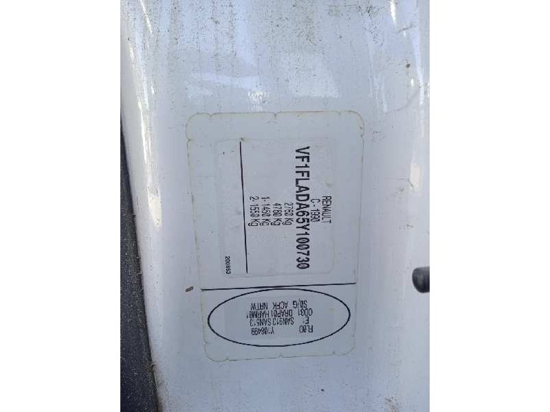 renault trafic combi (ab 4.01) del año 2005