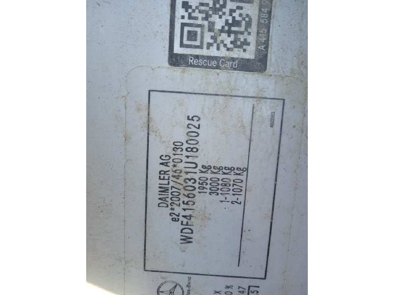 mercedes-benz citan (w415) furgon del año 2016