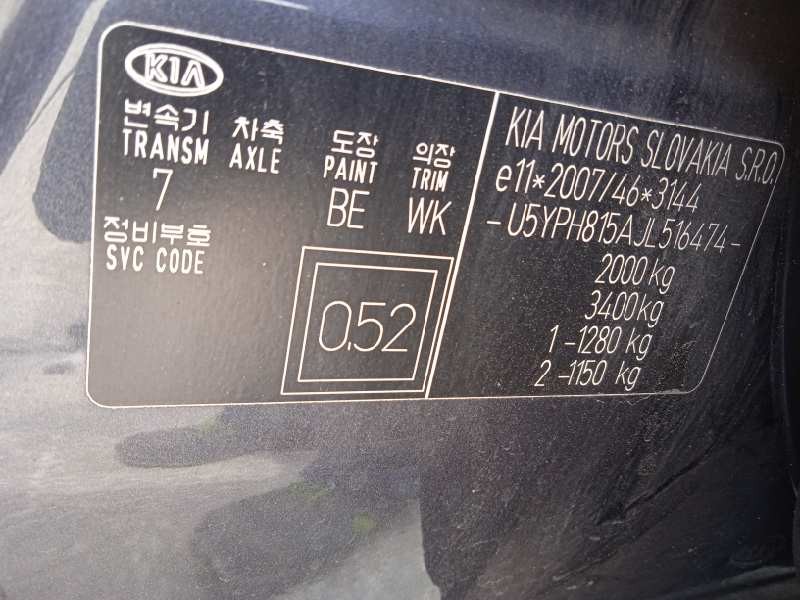 kia sportage del año 2018