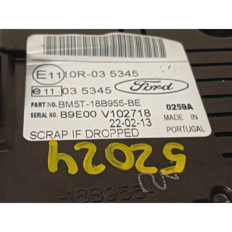 Recambio de pantalla multifuncion para ford c-max trend referencia OEM IAM BM5T18B955BE  2014481