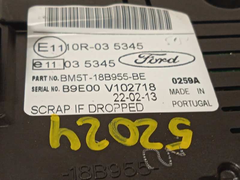 Recambio de pantalla multifuncion para ford c-max trend referencia OEM IAM BM5T18B955BE  2014481