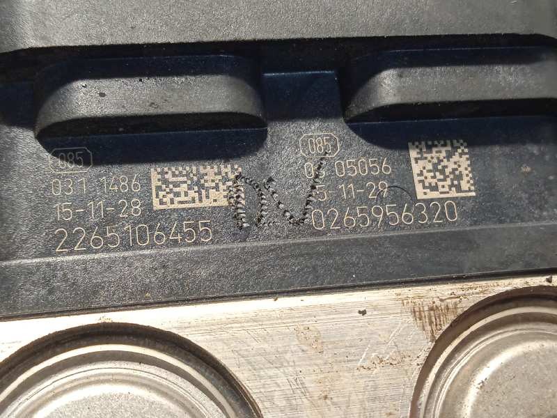 Recambio de abs para renault kadjar zen referencia OEM IAM 476606749R 0265956320 269620