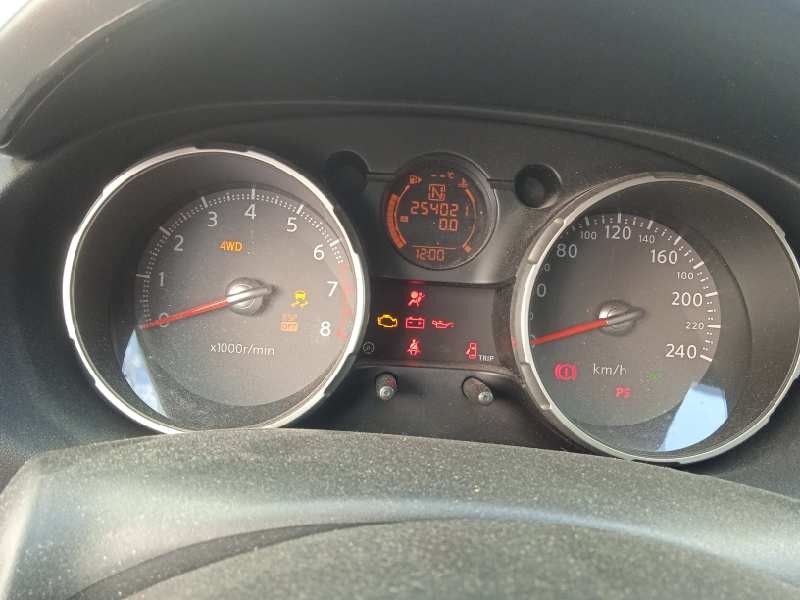 nissan qashqai (j10) del año 2009