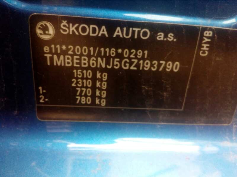 skoda fabia del año 2016