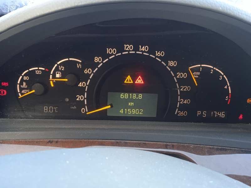 mercedes-benz clase s (w220) berlina del año 2002