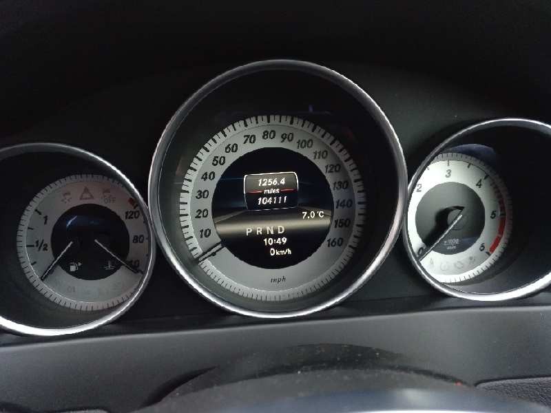 mercedes-benz clase c (w204) coupe del año 2012