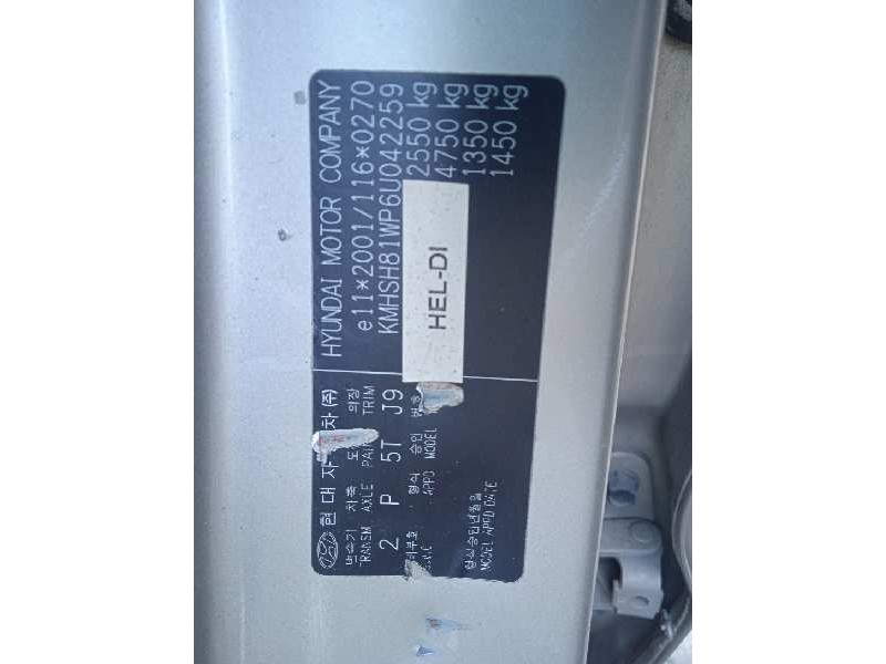 hyundai santa fe (bm) del año 2006