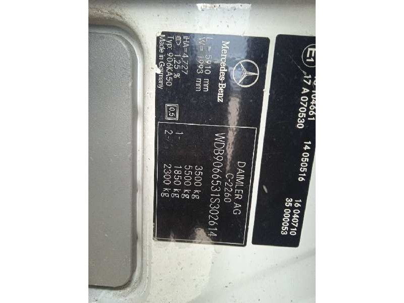 mercedes-benz sprinter ii james cook (906) del año 2008