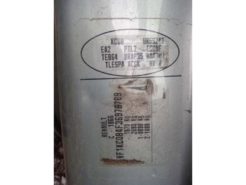 renault kangoo (f/kc0) del año 2006