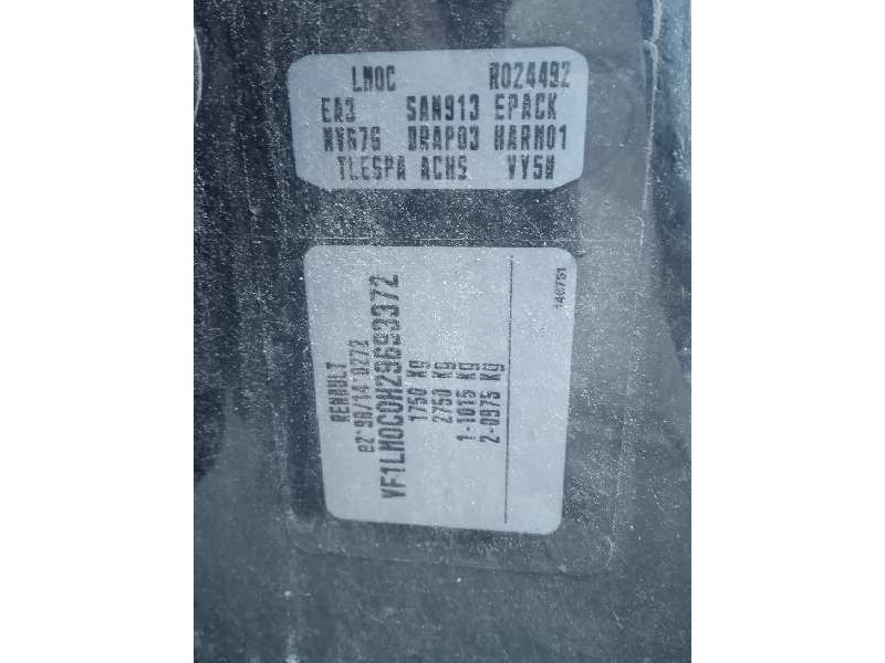 renault megane ii classic berlina del año 2003