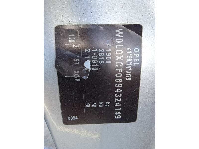 opel combo (corsa c) del año 2009