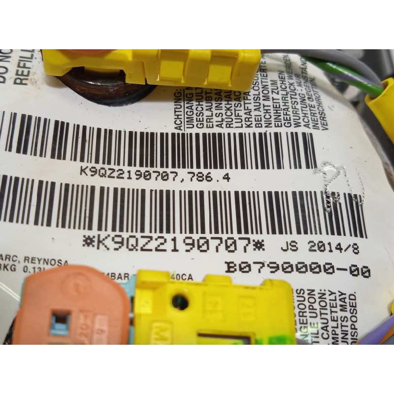 Recambio de airbag delantero derecho para ford mustang basis referencia OEM IAM K9QZ2190707  FR3Z63044A74D