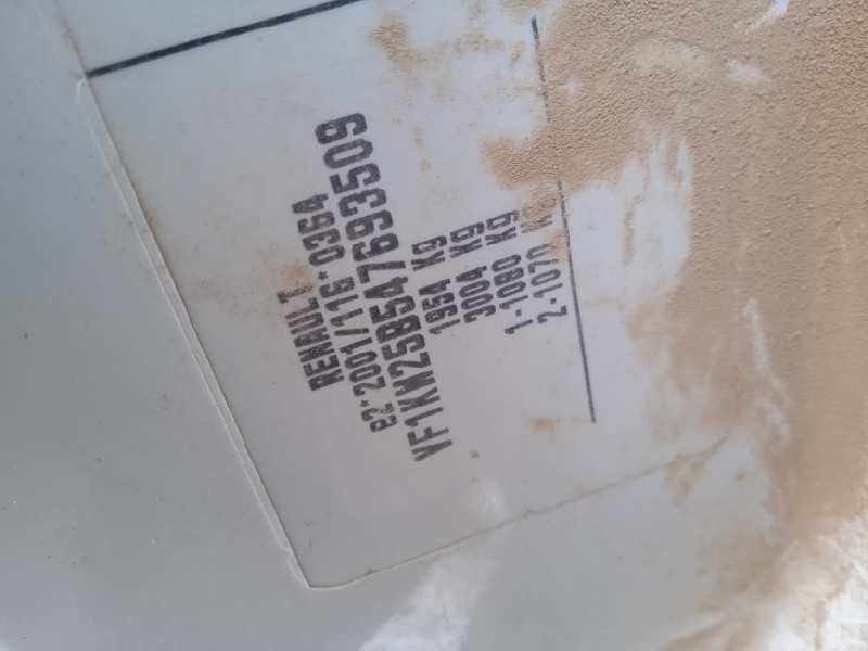 renault kangoo del año 2012