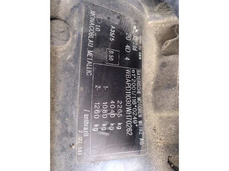 bmw x3 (e83) del año 2009