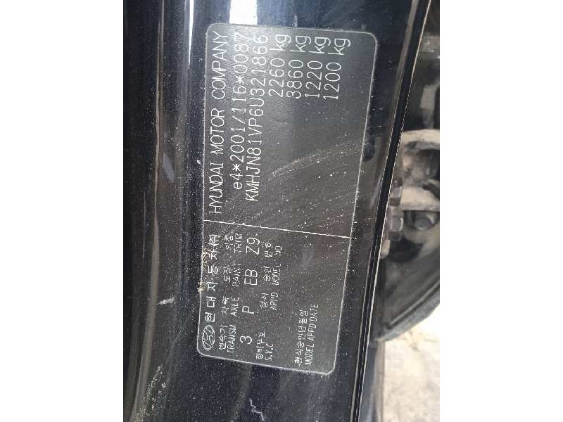 hyundai tucson (jm) del año 2006