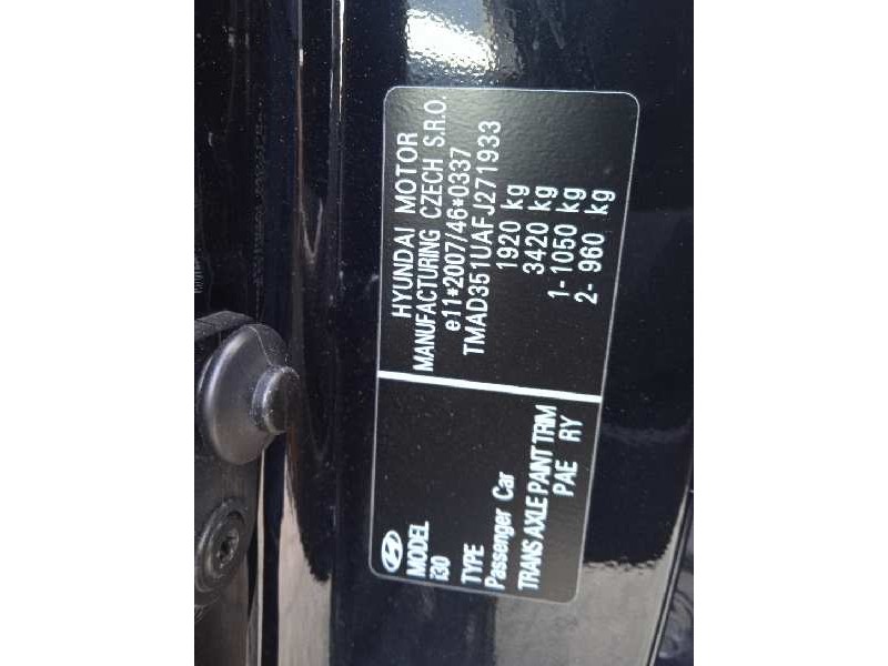 hyundai i30 (gd) del año 2015