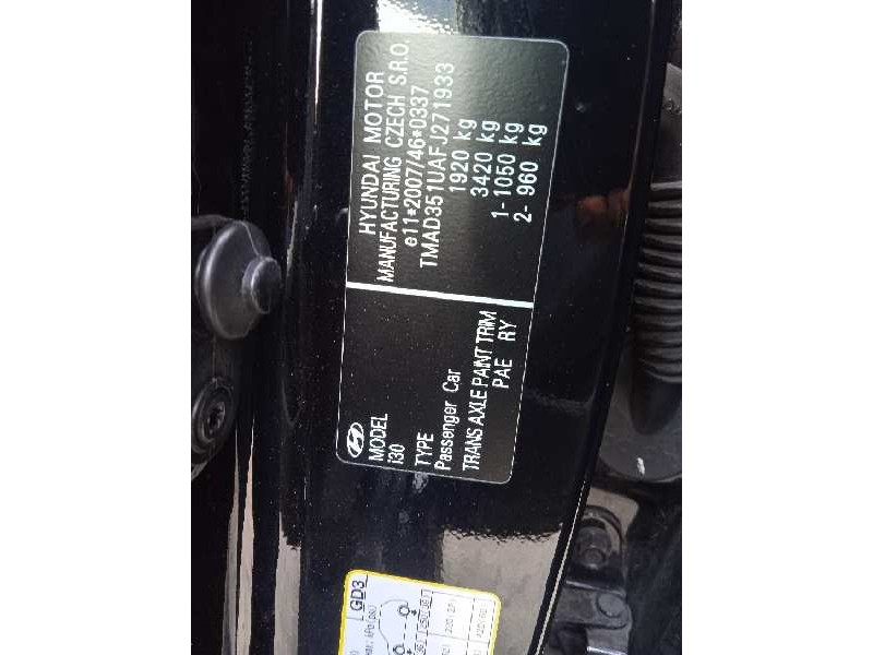 hyundai i30 (gd) del año 2015