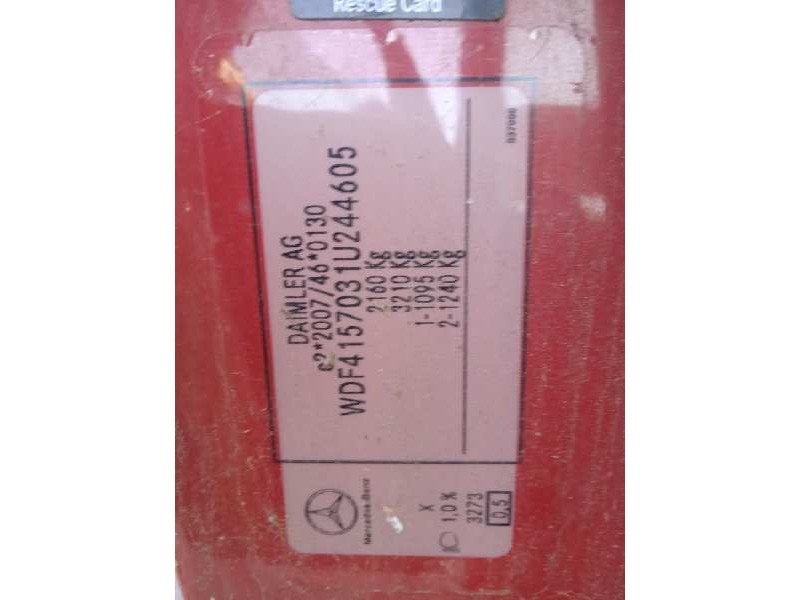 mercedes-benz citan (w415) combi del año 2018