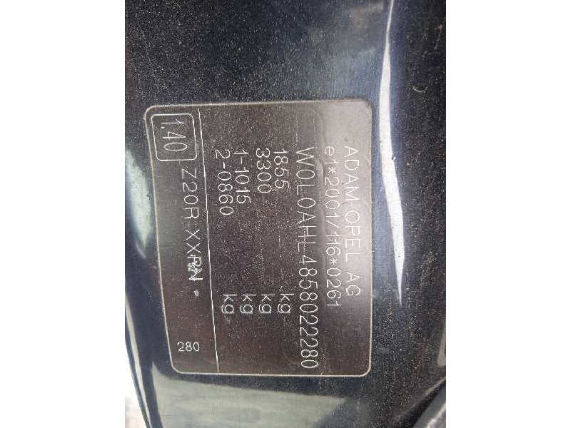 opel astra h berlina del año 2004