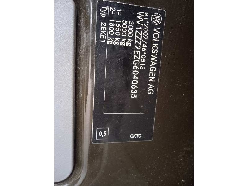 volkswagen crafter combi (2e) del año 2016