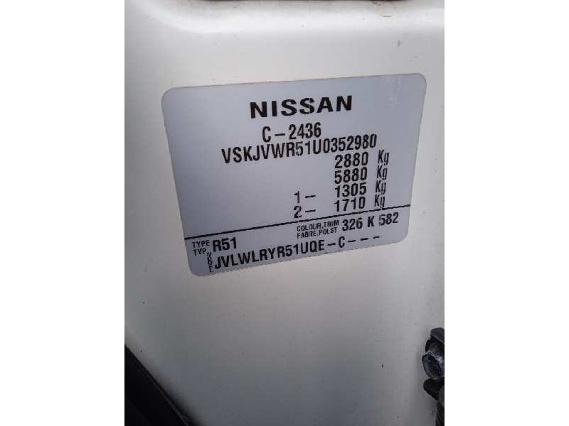 nissan pathfinder (r51) del año 2010