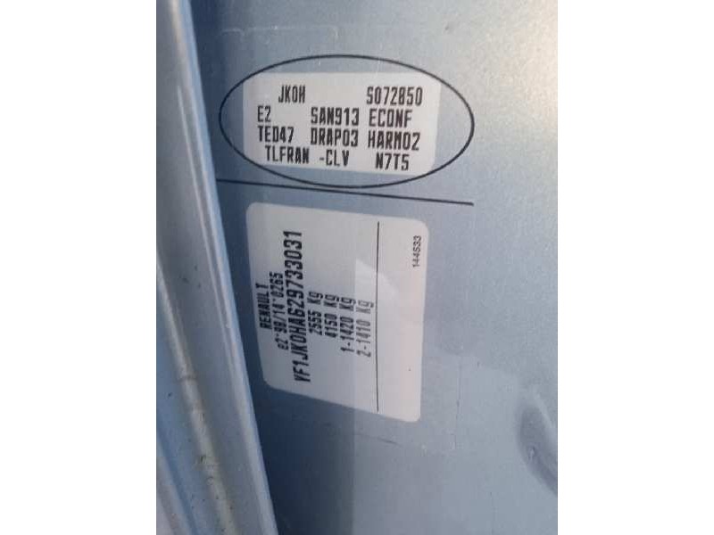 renault espace iv (jk0) del año 2003