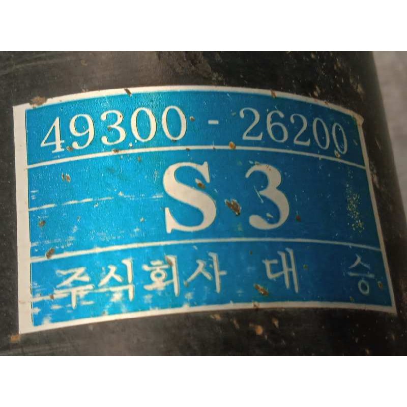 Recambio de transmision central para hyundai santa fe (sm) 2.0 crdi cat referencia OEM IAM 4930026200  