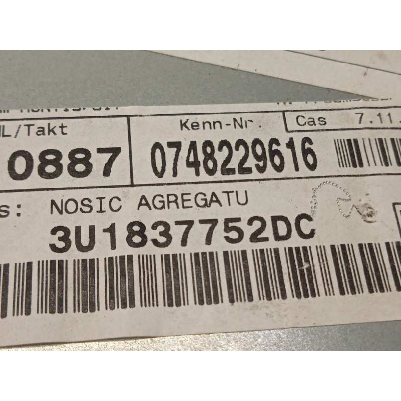 Recambio de elevalunas delantero derecho para skoda superb (3u4) classic referencia OEM IAM 3U1837752DC  