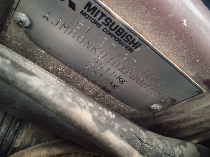 mitsubishi montero sport (k90) del año 1999