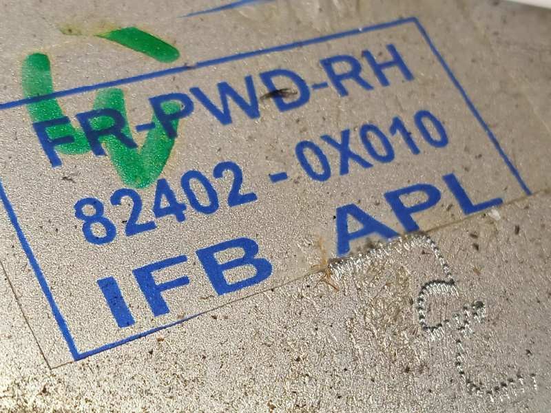 Recambio de elevalunas delantero derecho para hyundai i10 comfort referencia OEM IAM 988200X100  F00S1A2698