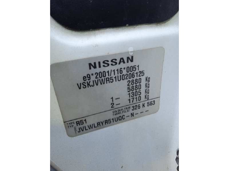 nissan pathfinder (r51) del año 2007