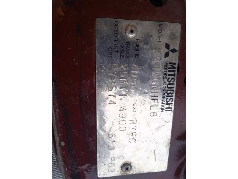 mitsubishi montero sport (k90) del año 1999