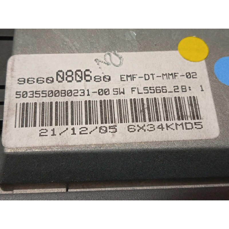 Recambio de cuadro instrumentos para lancia phedra (180) 2.2 jtd referencia OEM IAM 1400546280  9660080680