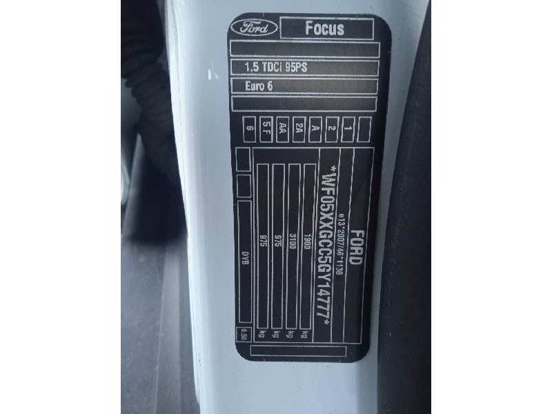 ford focus lim. del año 2016