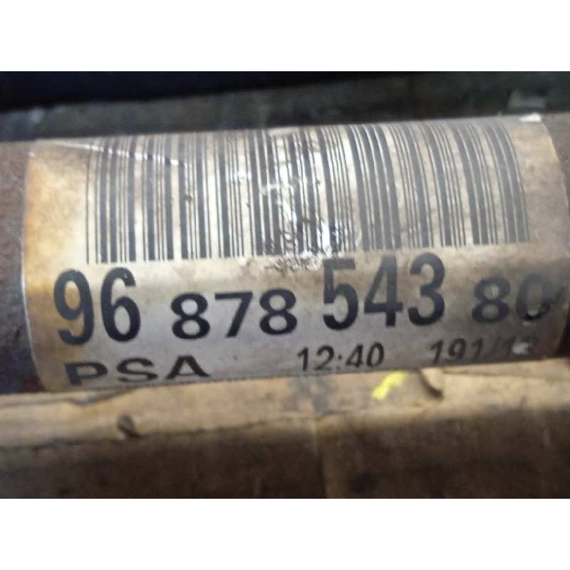 Recambio de transmision delantera izquierda para peugeot rcz basis referencia OEM IAM 9687854380  