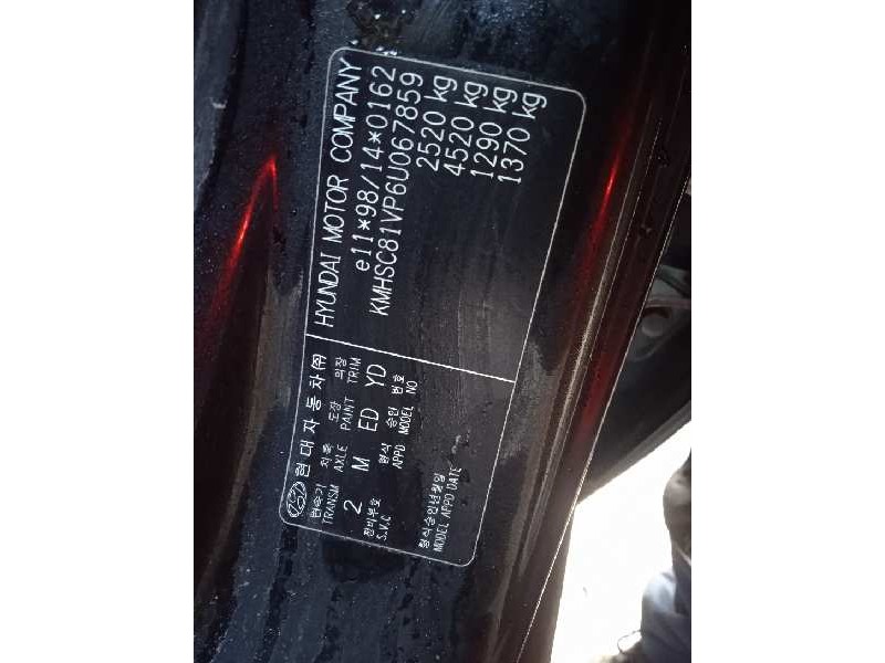 hyundai santa fe (sm) del año 2005