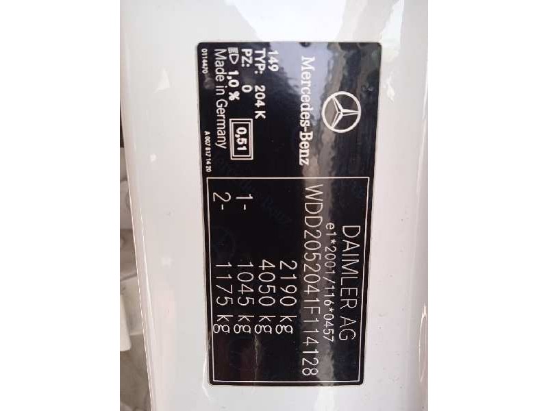 mercedes-benz clase c (w205) familiar del año 2014