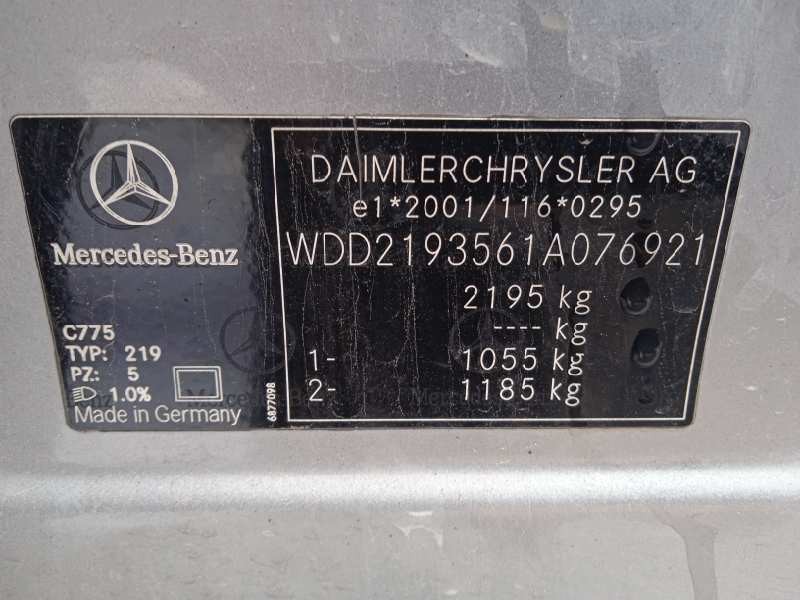 mercedes-benz clase cls (w219) del año 2006