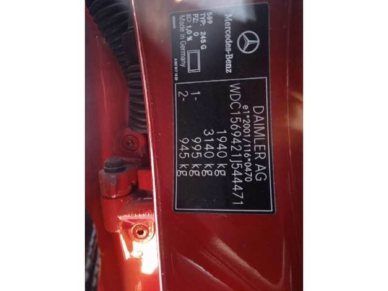 mercedes-benz clase gla (w156) del año 2018