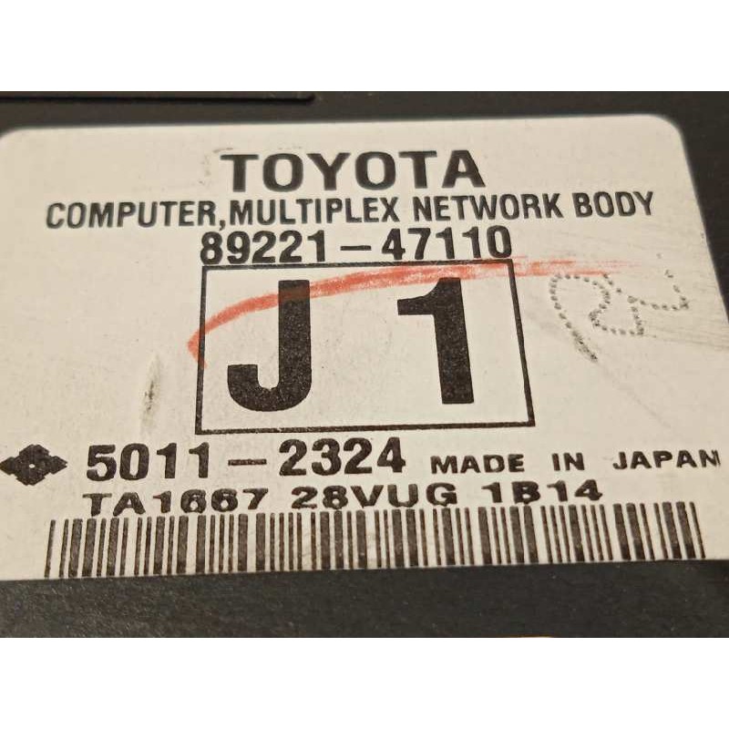 Recambio de modulo electronico para toyota prius (nhw30) 1.8 16v cat (híbrido) referencia OEM IAM 8922147110  