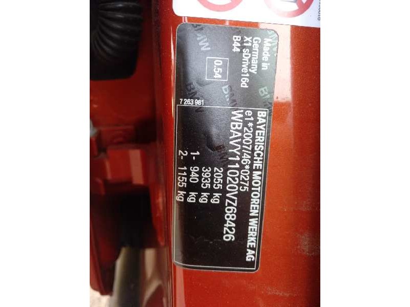 bmw x1 (e84) del año 2014