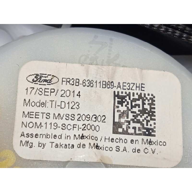 Recambio de cinturon seguridad trasero izquierdo para ford mustang basis referencia OEM IAM FR3B63611B69AE3ZHE  
