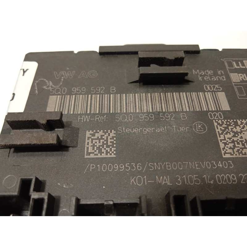 Recambio de centralita confort para volkswagen golf vii lim. advance bluemotion referencia OEM IAM 5Q0959592B  5Q0959592