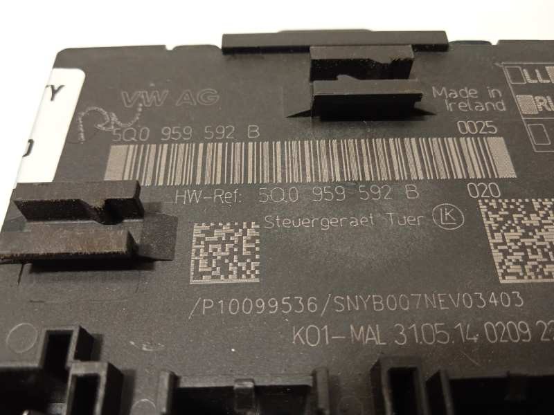 Recambio de centralita confort para volkswagen golf vii lim. advance bluemotion referencia OEM IAM 5Q0959592B  5Q0959592