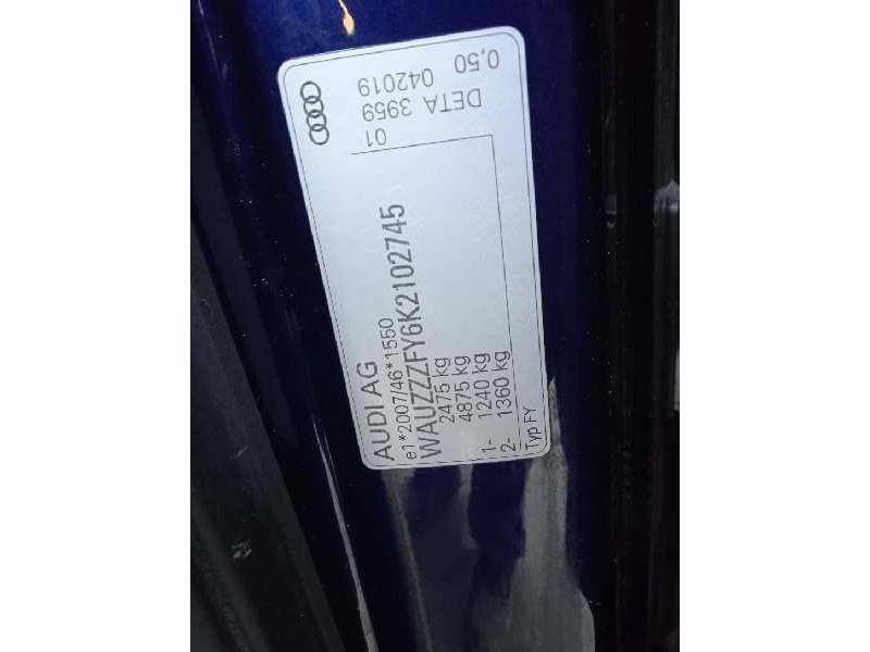 audi q5 (fyb) del año 2019